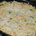 TALLARINES CON LANGOSTINOS