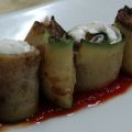 Rollitos de calabacin