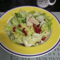 ENSALADA DE GRANADAS, AGUACATE Y VENTRESCA