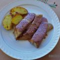 Secreto de cerdo con salsa de mostaza