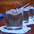 Crema de manzana y kuzu con crujiente de canela
