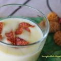CREMA DE CALÇOTS CON CRUJIENTE  DE BEICON