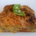 TIMBAL DE BERENJENA Y CALABACÍN