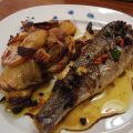 Lubina al horno con patatas