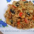 COUS-COUS CON POLLO Y FRUTOS SECOS