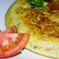 TORTILLA de CEBOLLA y CALABACÍN (5pp/ración)