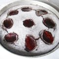 BIZCOCHO NEVADO DE CHOCOLATE y REMOLACHA