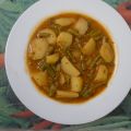 Espárragos con patatas