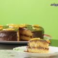 Tarta de naranja y chocolate con Thermomix