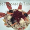 ENSALADA DE ARROZ CON ENCURTIDOS CASEROS