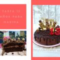 Tarta 13 años para Marina.