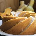 Bundt cake de calabaza con glaseado de lima