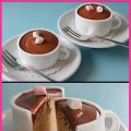Cupcake en forma de taza