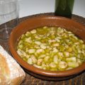 CAZUELA DE GAMBAS Y CALAMARES A LA SIDRA