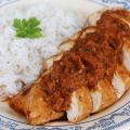Pechuga de pollo con salsa de chile chipotle[...]