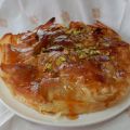 BOUGATSA CON MIEL Y PISTACHOS