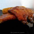 Costillas Glaseadas con Jarabe de Arce y Bourbon