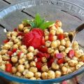 Ensalada de garbanzos con menta