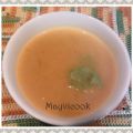 Sopa de calabaza, zanahoria y apio