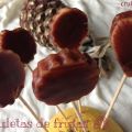 ✩ Piruletas de Fruta y Chocolate ✩