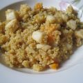 Quinoa con sepia y calabaza