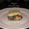 Moussaka de Merluza y Gambas