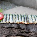 La coca de sardinas de mi restaurante