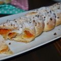 Trenzas  de hojaldre rellenas