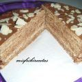 Tarta huesitos o tarta de obleas
