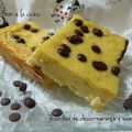 BIZCOFLAN DE CHOCO-NARANJA Y SÉMOLA