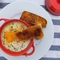 Huevos con jamón en Cocotte