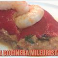 Pimientos del Piquillo rellenos de Langostinos,[...]