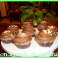 Cupcakes de chocolate y chips de chocolate[...]