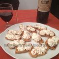 TOSTA DE SALMON MARINADO CON NATA MONTADA