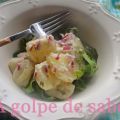 Ensalada de papas con aliño