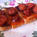 Pincho de chorizo