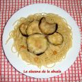 SPAGHETTI CON BERENJENAS