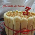 Charlotte de turrón