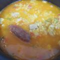 POTAGE DE MINI LENTEJAS NARANJAS