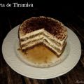 TARTA DE TIRAMISÚ AL RON 3 PISOS FÁCIL