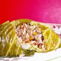 Rollitos vegetales con carne