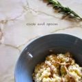 RISOTTO DE POLLO Y ACEITE DE TRUFA