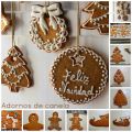 Galletas de canela navideñas decoradas para[...]