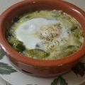 Sopa de tapines o calabacines