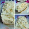 Torta fría de yogurt y coco