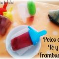 Polos de Té y Frambuesas