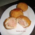 BOLAS DE POLLO CON BESAMEL