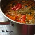GUISO DE TRIGO CON VERDURAS {comida murciana}