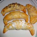 Croissant rellenos de chocolate