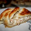 Hojaldre de salmón y queso